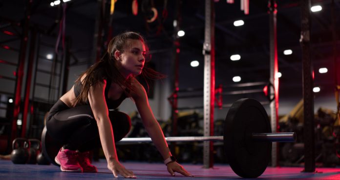 Burpee d'haltères