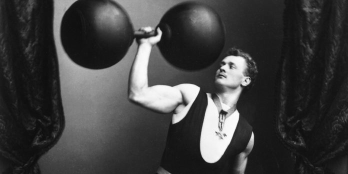 Eugène Sandow Exercices de musculation à l'ancienne génération Iron