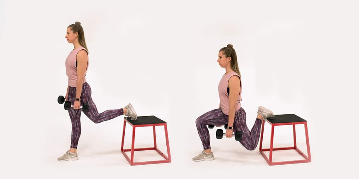 Squat divisé