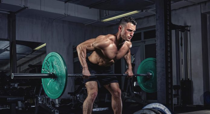séance de musculation haltères
